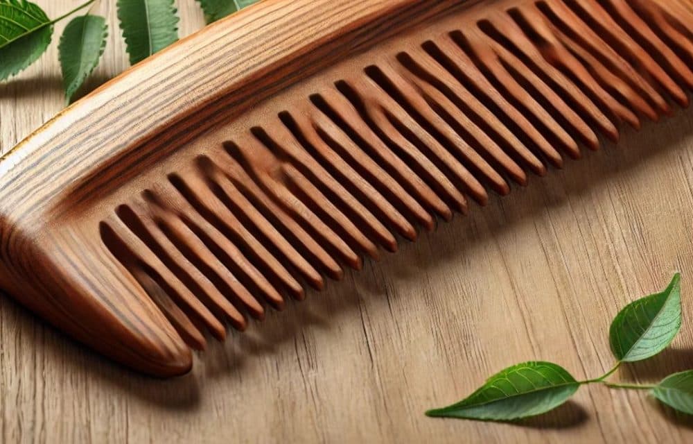Benefits of Neem wood comb for hair: A natural and healthy choice