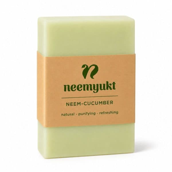 Neem & Cucumber Soap Bar | Cooling & Soothing | 100g