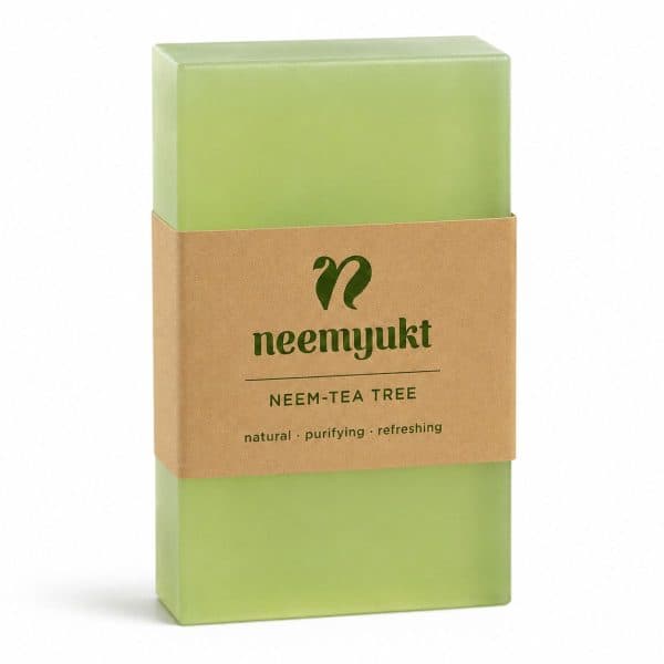 Neem & Tea Tree Glycerin Soap Bar | Clarifying | 100g