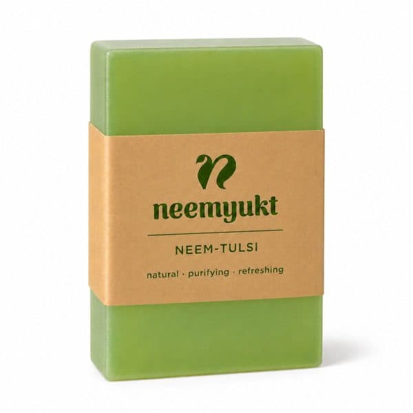 Neem & Tulsi Glycerin Soap Bar | Antibacterial | 100g