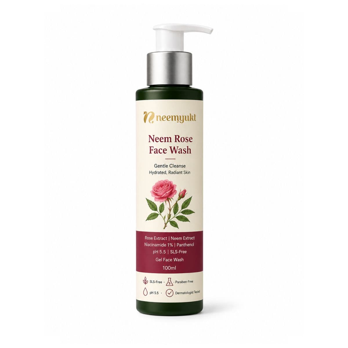 Neem Rose Face Wash — 100ml