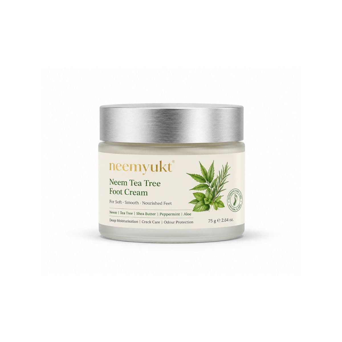Neem Tea Tree Foot Cream — 75g