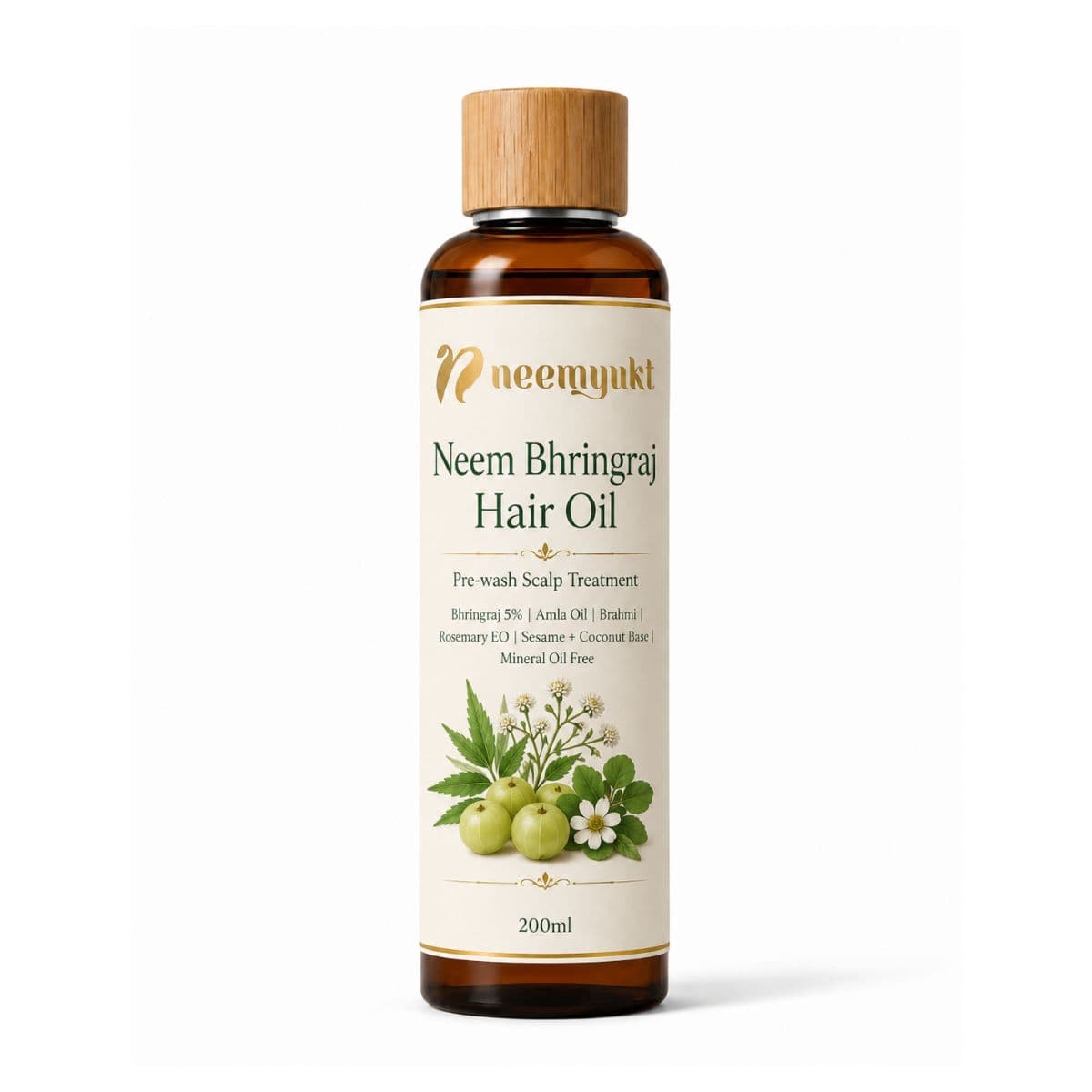Neem Bhringraj Hair Oil — 200ml