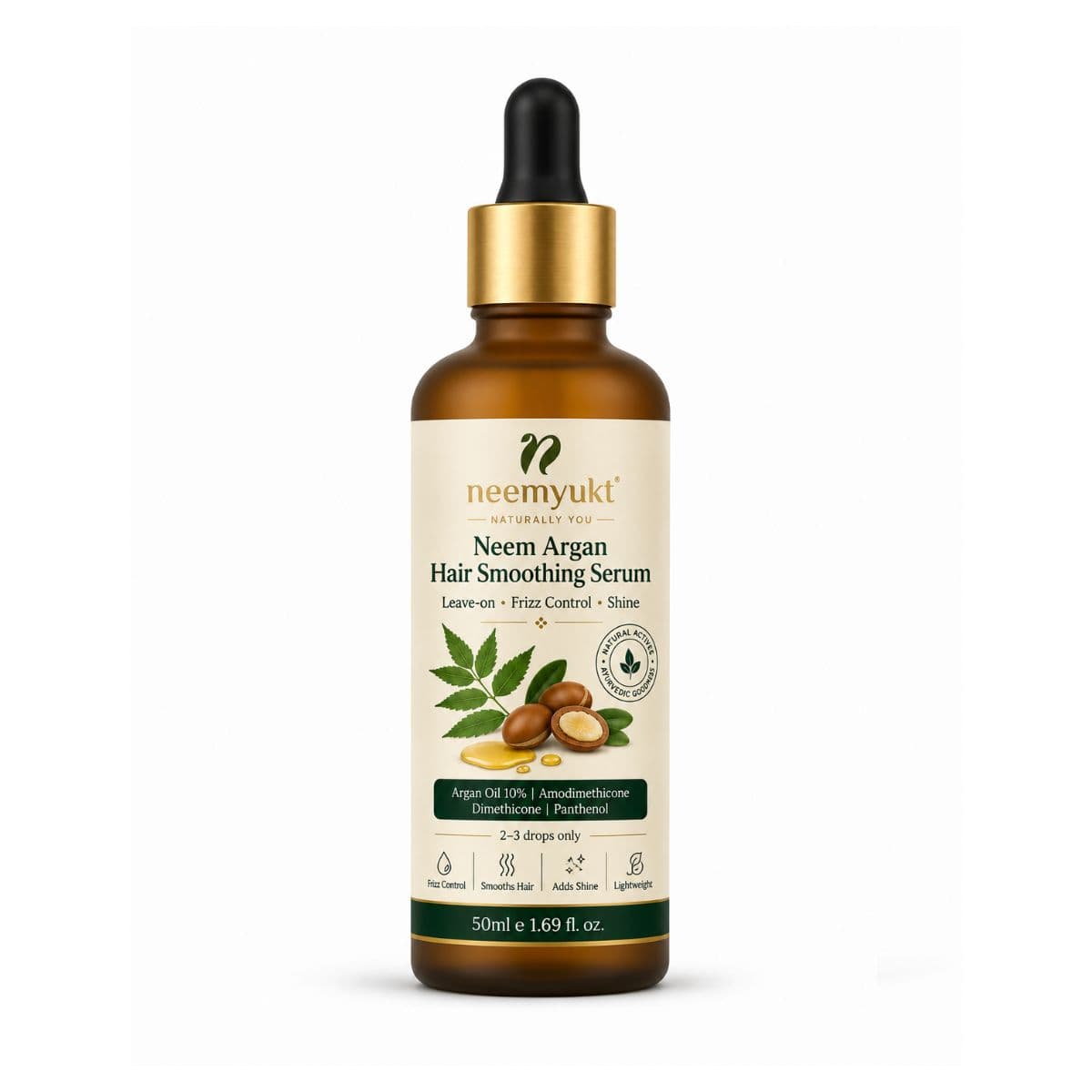 Neem Argan Hair Smoothing Serum — 50ml
